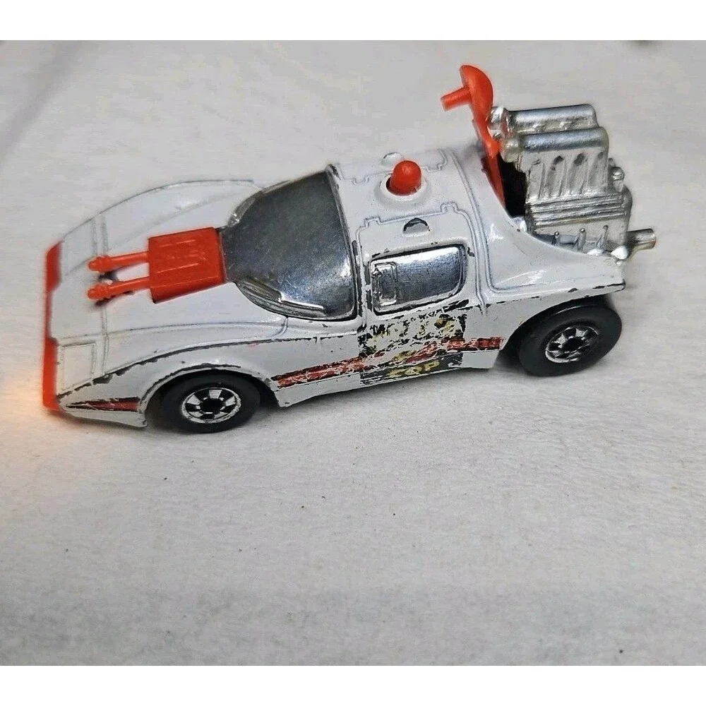 VINTAGE 1977 HOT WHEELS SCIENCE FRICTION SPACE COP MATTEL HONG KONG